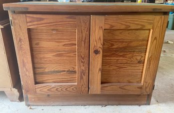 Solid Wood Cabinet Entertainment Unit 40x20.5x31