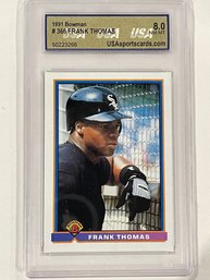 1991 Bowman Frank Thomas Card #366    USA - 8