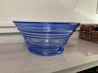 William Yeoward Blue Glass Bowl