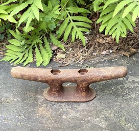 Vintage WC Wilcox Crittenden Marine Mooring/ Dock Cast Iron Cleat- Lot 6