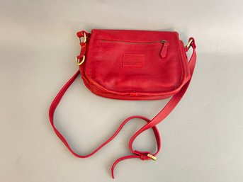 Officine Toscane Italian Red Leather Purse