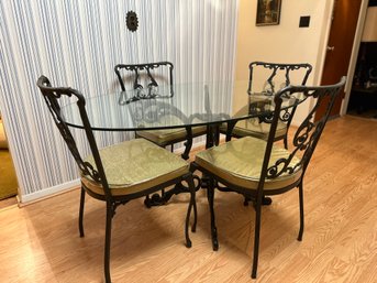 Wrought Iron Dinning Set