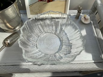 Large Rosenthal Studio Line Glass Dish