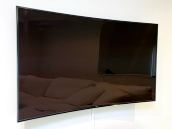 A Samsung 3D Curved TV, And Active Glasses