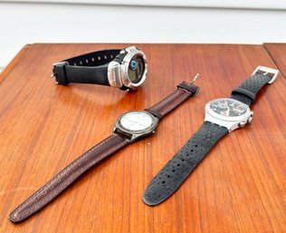 A Trio Of Men's Watches