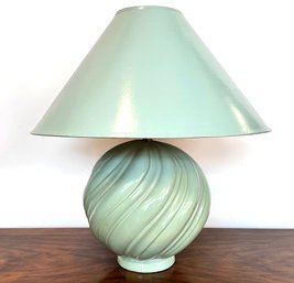 A Vintage Ceramic Accent Lamp