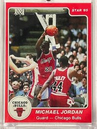 1984-85 Star Michael Jordan Card #101   The Holy Grail Of Jordan Cards.  This Should Be His Real Rookie Card