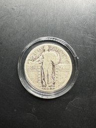 1927 Standing Liberty Silver Quarter