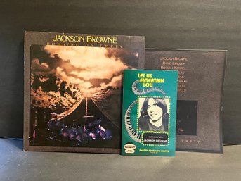 Jackson Brown Album And Concert Program From 1980