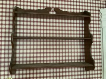 Wooden Wall Hanging Knick Knack Shelf