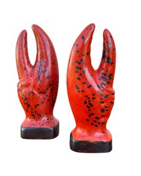 Vintage Nanco Lobster Claw Salt And Pepper Shakers