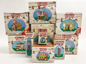 Collection Of 10 Midwest Of Cannon Falls Christmas Village Houses