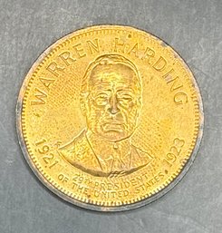 Warren Harding Token