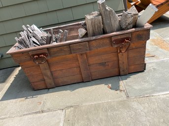 Wood Outdoor Bin For Firewood