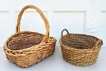 A Pair Of VIntage Baskets