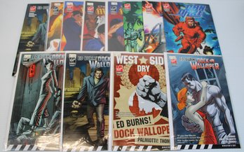 Virgin Comics- West Side Dry, Ed Burns' Dock Walloper (director's Cut), Dan Dare, The Megas  Lot-TCQ