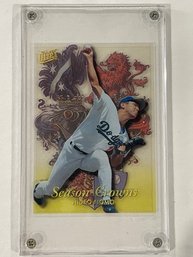 1996 Fleer Ultra Season Crowns Acetate Hideo Nomo Card # 7 Of 10