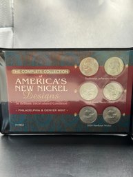 Complete Collection Of America's New Nickel Design 2004, 2005, 2006