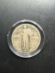 1928 Standing Liberty Silver Quarter