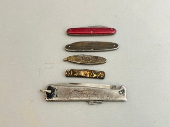 Lot Of 5 Antique Knives