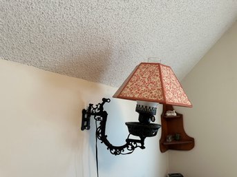 Metal Swing Arm Lamp With Chimney