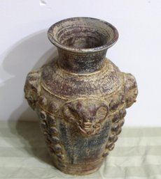 Beautiful Vintage Asian Stone Hand Carve Vase