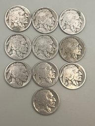 10 Beautiful Unknown Dates Buffalo Nickels