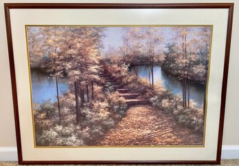 Framed 'Autumn Leaves' Diane Romanello Print