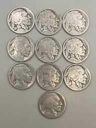 10 Beautiful Unknown Dates Buffalo Nickels