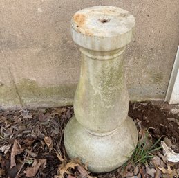 Cement Bird Feeder Pedestal Stand
