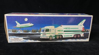 Hess 1999 Toy Truck And Space Shuttle With Satellite