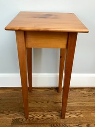 MASTERCRAFT Tall Wooden Side Table