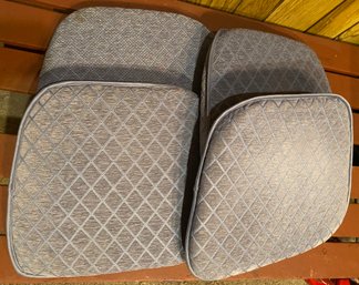 Four Like New Seat Cushions