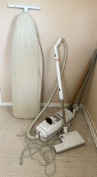 Lux Vacuum Cleaner (with Two Attachments) Paired With Ironing Board