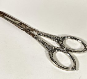 Antique Sterling Silver Handled Sheers