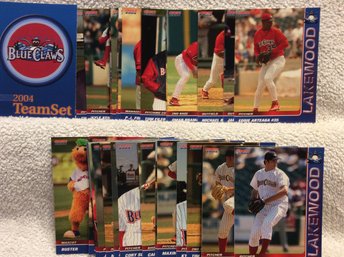 2004 Lakewood Blueclaws Minor League Baseball Team Set - L