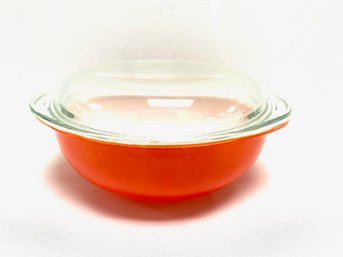 Vintage Pyrex Primary Red 024 Casserole W/ Lid