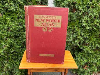 Vintage Hardcover Hammonds New World Atlas
