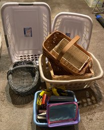 Laundry Baskets, Baskets, Bags And More