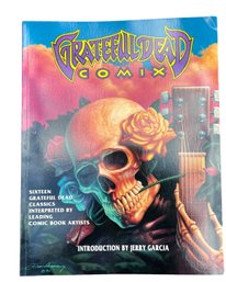Grateful Dead Jerry Garcia Comix Book Vintage 1991 1st Edition