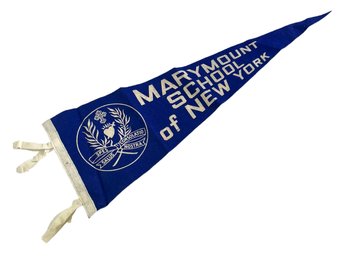 A Vintage Marymount Banner