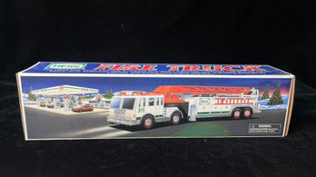 Vintage 2000 Hess Tank Fire Truck