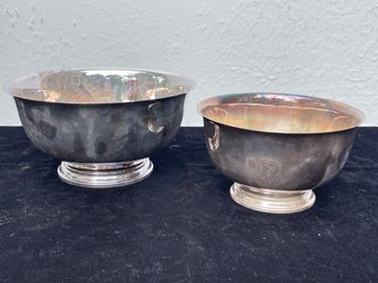 William Rogers Paul Revere Silverplate Bowls