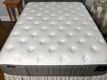 Like New STERNS & FOSTER ESTATE Queen Mattress And Box Spring