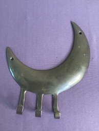 Solid Brass Moon Wall Hanger