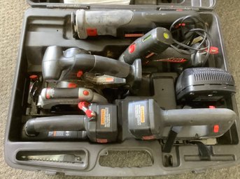 Craftsman Power Tool Lot In Case