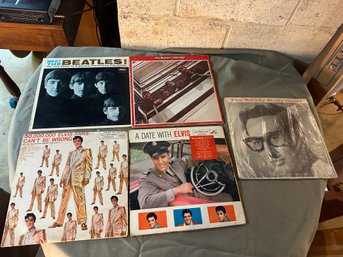 Beatles And Elvis Vinyl Records