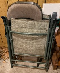 Four Folding Chairs