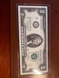 2 Dollar Bill - 2013