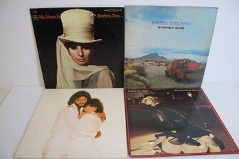 Lot Of Barbra Streisand Records With My Name Is II, Broadway Album, Guilty And Stoney End